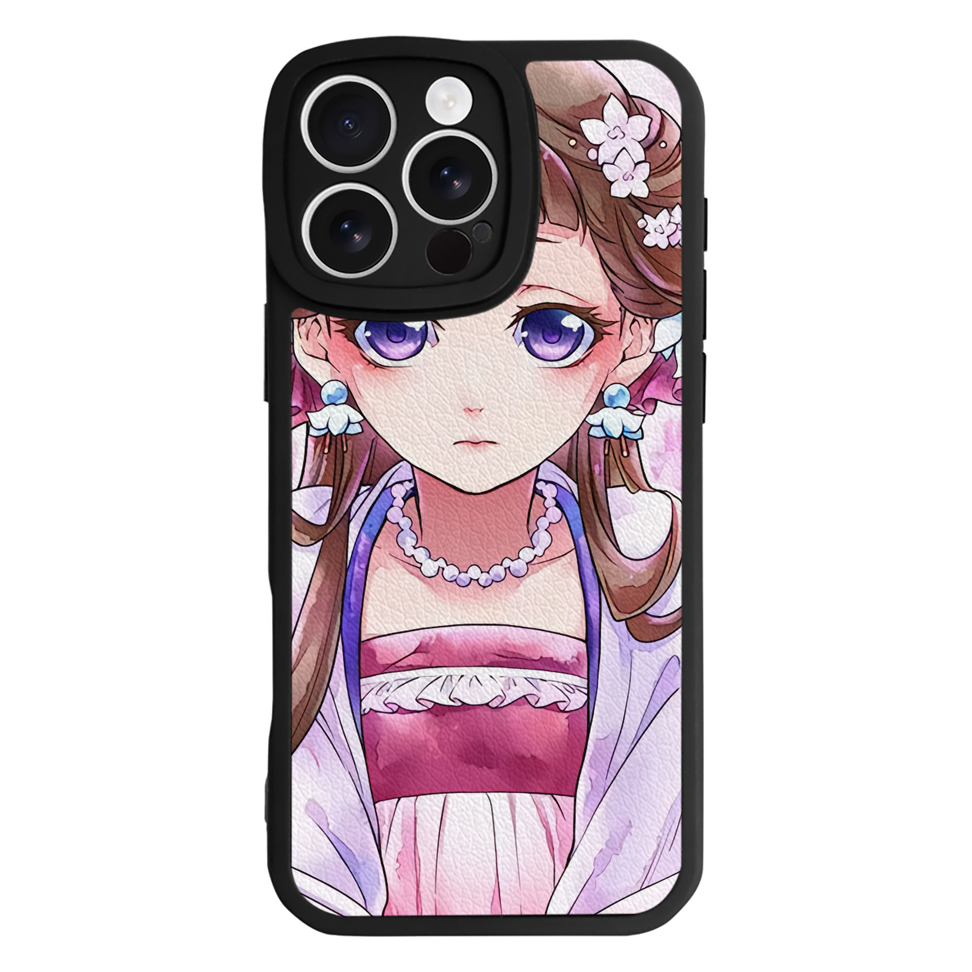 薬屋のひとりごと The Apothecary Diaries 【iPhone 16シリーズ対応】シリコンスマホケース（レザー調） 材質：シリコン